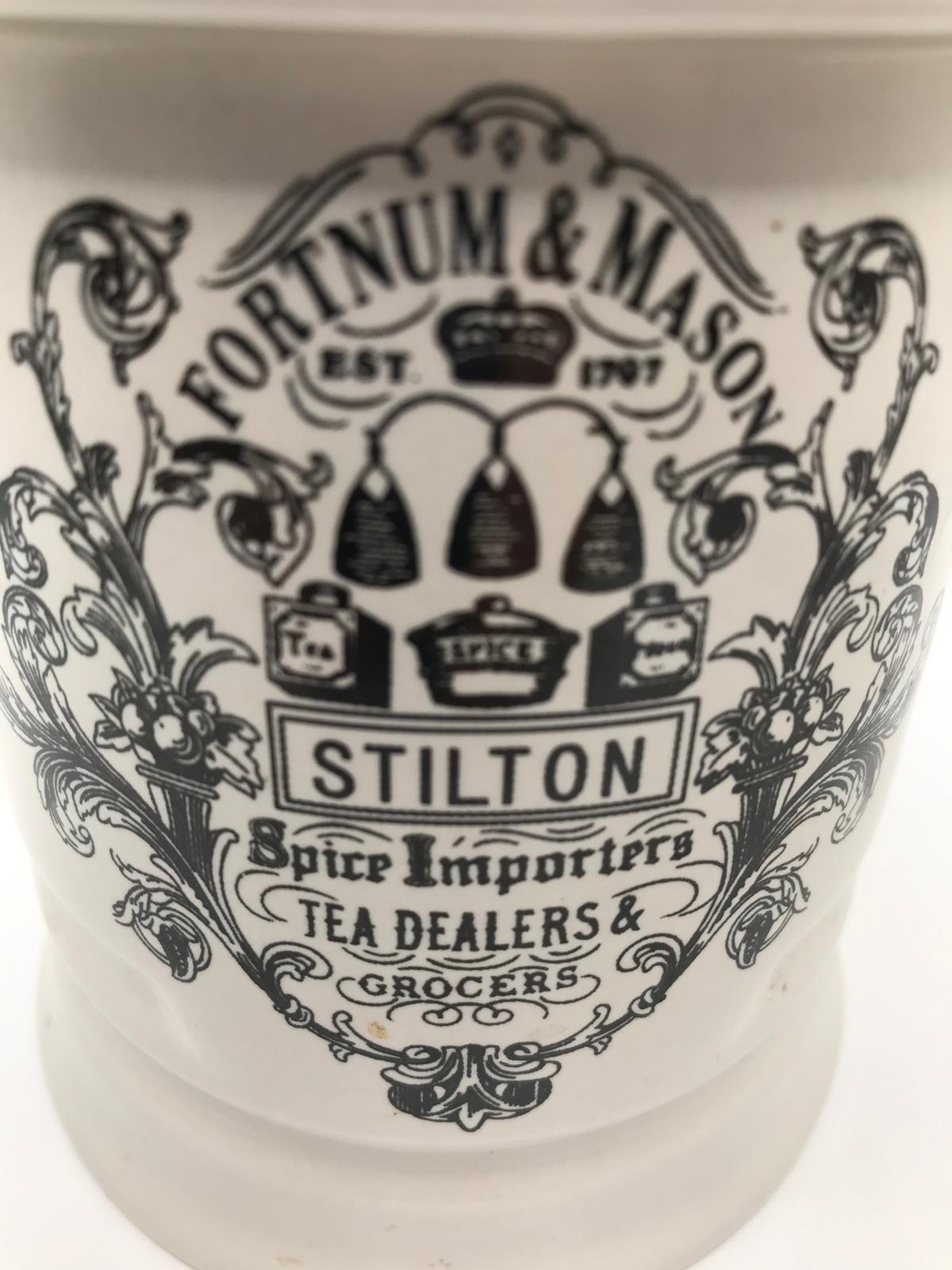 フォートナム＆メイソン スティルトンチーズキャニスター 350グラム