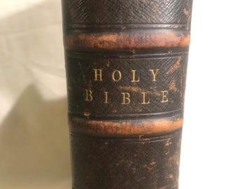 Regal Faith Preserved: 1851 His Majesty’s Special Command Holy Bible – A Monumental Victorian Treasure