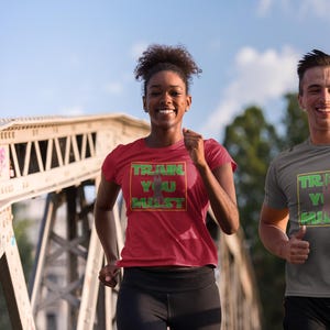 Train You Must Gym Shirt: Funny Star Wars Workout Tee