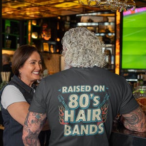 Rock Out in Style: Vintage 80&#39;s Hair Bands Tee, Perfect Gift for Music Fans, Vintage Retro Rock Music Tee, Unisex, Rock Band Shirt
