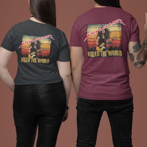 When Hair Metal Ruled The World T-Shirt, Retro 80s Rock Tee, Unisex Concert Shirt, Rock Music Shirt, 1980&#39;s Concert Shirt, 80&#39;s Rock Bands