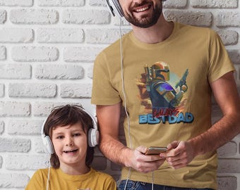 Dad in the Galaxy T-Shirt, Sci-Fi Father's Day Gift