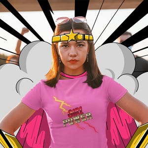 T-shirt Girl Power pour femme, chemise féministe, T-shirt pour l&#39;autonomisation, haut graphique pour femme, vêtements militants