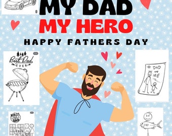 Father’s Day coloring pages