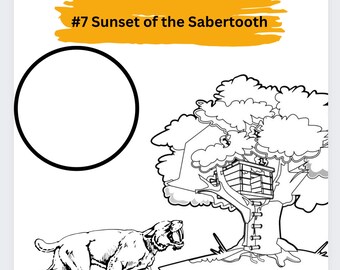The Magic Treehouse book 7 Sunset of the Sabertooth