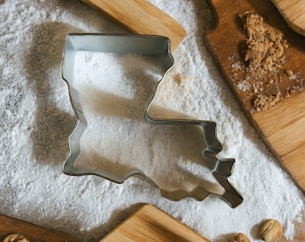 Louisiana Shaped Cookie Cutter