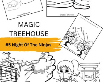 Magic Treehouse book 5 Night of the Ninja’s