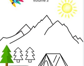 National Parks Coloring Book Volume 3