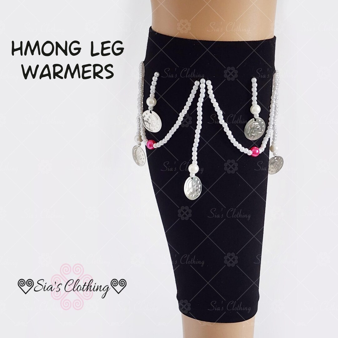 Hmong Leg Warmers Hmoob Women and Girls Legwarmers Hmong Accessories ...