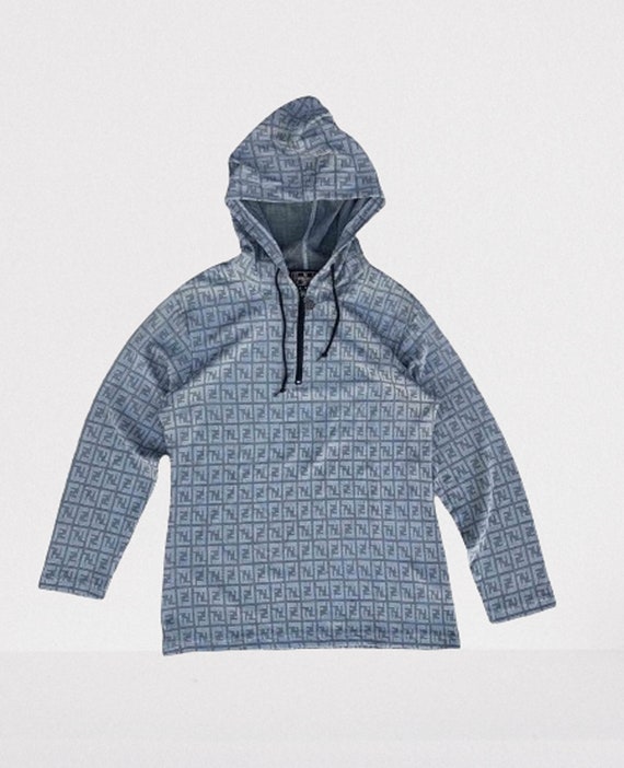 Top Vintage Fendi Zucca Hoodie