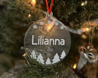 Personalisierte Name Weihnachtsverzierung