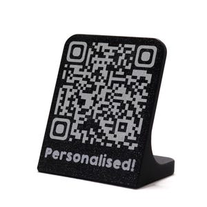 Personalisierbares QR Code Schild – Personalisiert und einzigartig!