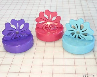 Thread Cutter Fast & Easy Cuts Chain Pieced Fabric Quilt Blocks Blade Saver Blue Purple Coral Color Options Great Quilter Notions Gift