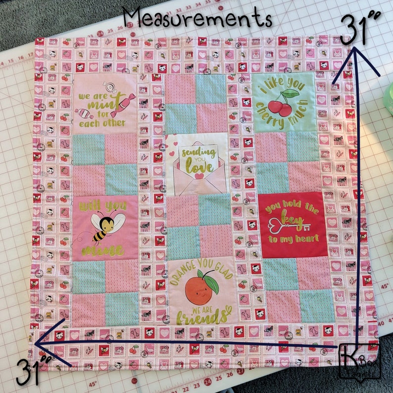 Easy Quilt Kit Precut Ready to Sew Cotton Fabric and Soft Fleece