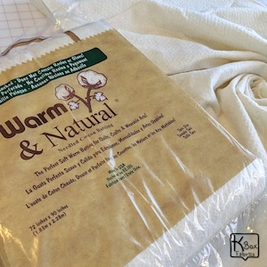 Batting Cotton Twin Size Warm & Natural Needle Cotton Wadding Preferred Soft and Warm Quilting Batting Quilters Notions Crafting Essential