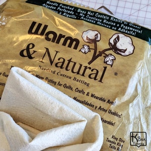 Batting Cotton King Size Warm & Natural Needle Cotton Wadding Preferred Soft and Warm Quilting Batting Quilters Notions Crafting Essential