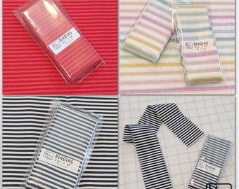 Binding Pre Cut 2 1/4" x WOF Strips Quality Quilting Cotton Fabric Striped Binding for Quilting and or Sewing Projects