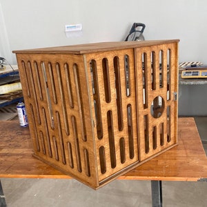 Modern Dog Crate, Wooden Dog Bed, Dog House, Modern Indoor Dog Crate, Dog Bed Large Dogs, Dog Bed, Dog Furniture,Dog Crate Furniture,Dog Bed