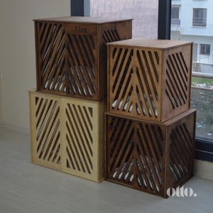 Modern Dog Crate, Wooden Dog Bed, Dog House, Modern Indoor Dog Crate, Dog Bed Large Dogs, Dog Bed, Dog Furniture,Dog Crate Furniture,Dog Bed