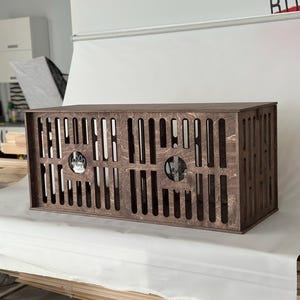 Wood Dog Crate, Wooden Dog Bed, Dog House, Modern Indoor Dog Crate, Dog Bed Large Dogs, Dog Bed,Dog Furniture,Dog Crate Furniture,Dog Kennel