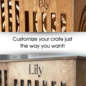 Modern Dog Crate, Wooden Dog Bed, Dog House, Modern Indoor Dog Crate, Dog Bed Large Dogs, Dog Bed, Dog Furniture,Dog Crate Furniture,Dog Bed image 7