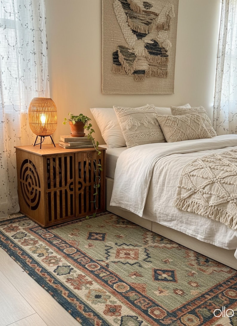 Modern Dog Crate, Wooden Dog Bed, Dog House, Modern Indoor Dog Crate, Dog Bed Large Dogs, Dog Bed, Dog Furniture,Dog Crate Furniture,Dog Bed image 6