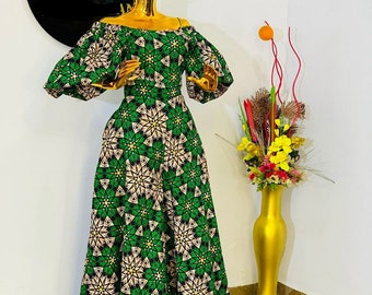 African Print Maxi Dress,African Maxi Dress for women,African Dresses,Ankara Dress, African clothing for Women