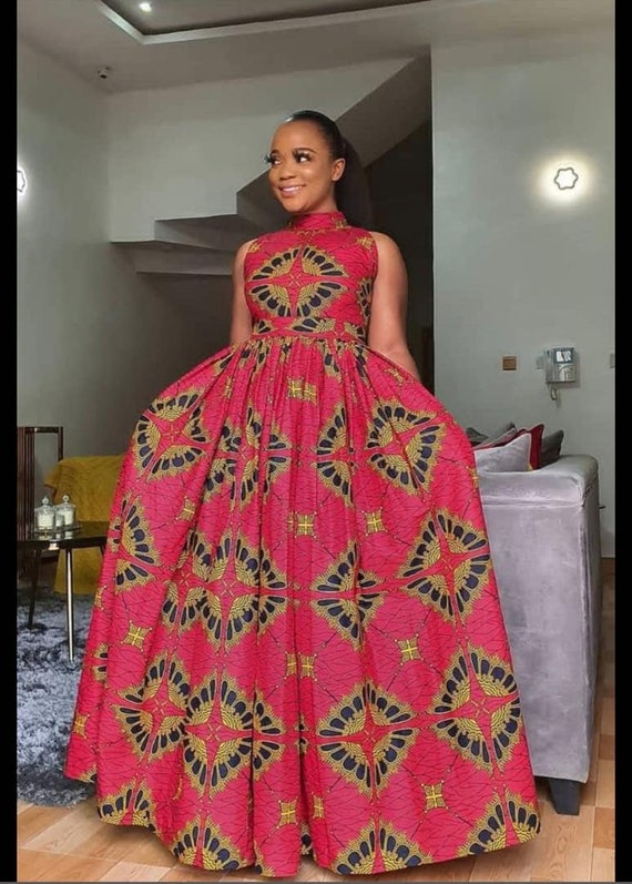 african maxi dresses amazon African Dress African Maxi Dress African Print Dress Ankara Print Dress Beach Dress | Birthday Dress Plus Size Dress Wedding Guest- SAVANNAH