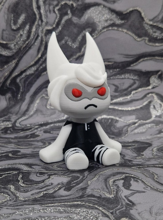 Carmilla Hazbin Hotel Chibi Figure, 3D Printed Fan Art Collectible