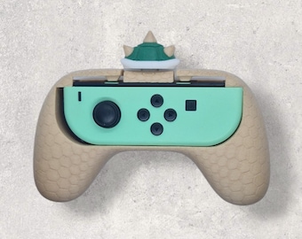 Agarre para Joy-Con de Nintendo Switch – Agarre para mando inspirado en Bowser Mario – Agarre para Switch 1