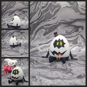エッグ ボワ ハズビン ホテル、漫画キャラクターのフィギュア、ファンアート コレクション、3D プリント チビ