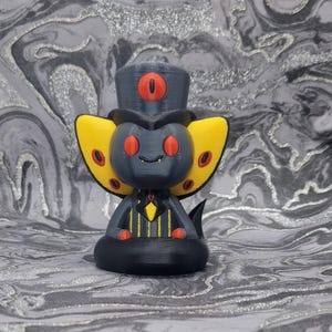 Sir Pentious Hotel Chibi Figur, Anime Chibi Charakter, Sammlerstück, niedliche Cartoon Figur, Fan Art Geschenk, Helluvaverse