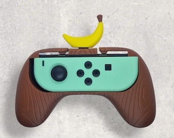 Empuñadura para Joy-Con de Nintendo Switch – Empuñadura inspirada en Donkey Kong y Mario – Empuñadura para Switch 1