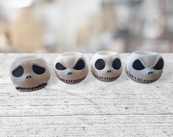 Macetero o portalápices Jack Skellington