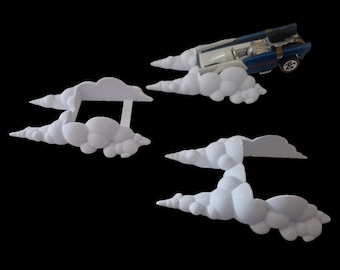 Efecto de humo de Hot Wheels (juego de 3)