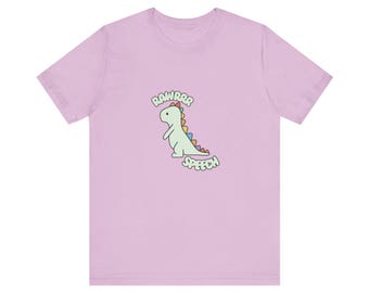 Dinosaur Graphic Tee: SLP Gift, Animal Lover Unisex Shirt