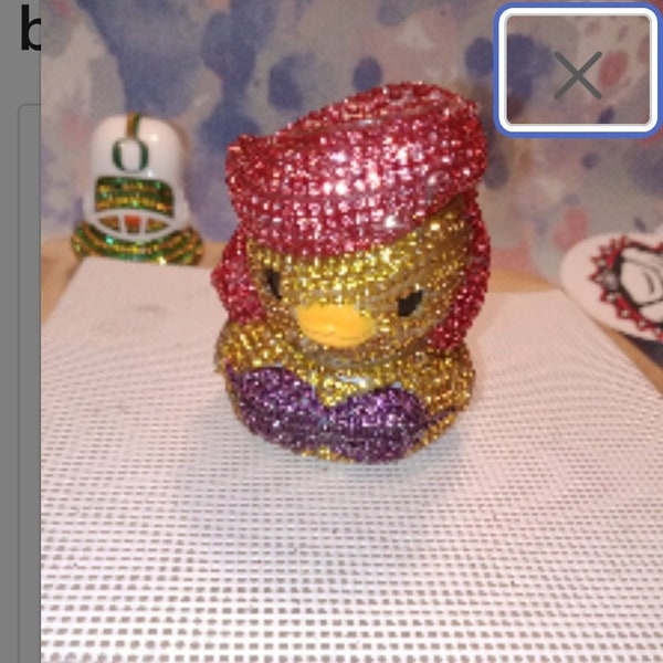 New custom ariel bling bling duck