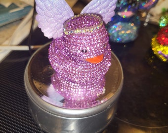 New custom angel bling bling duck