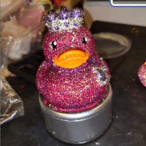 New custom xlarge queen ab pink bling bling ducks