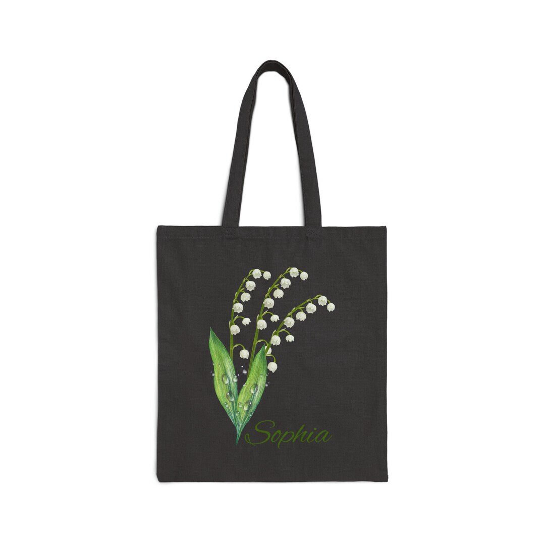 Personalized Canvas Tote Bags, Reusable Personalized Tote Bag