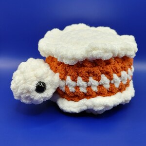 Crochet Carrot Cake Turtle