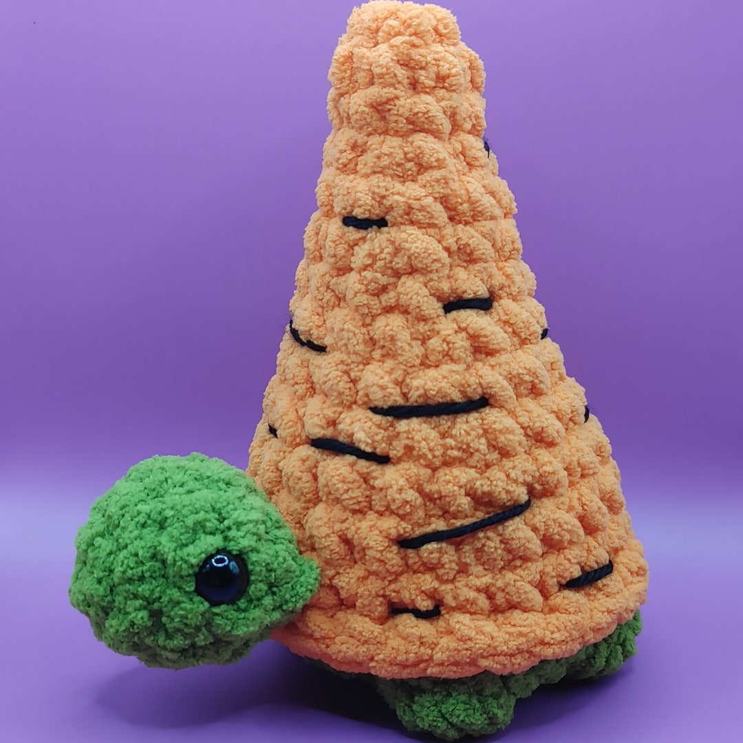 Picture of Crochet Carrot Turtle - Etsy