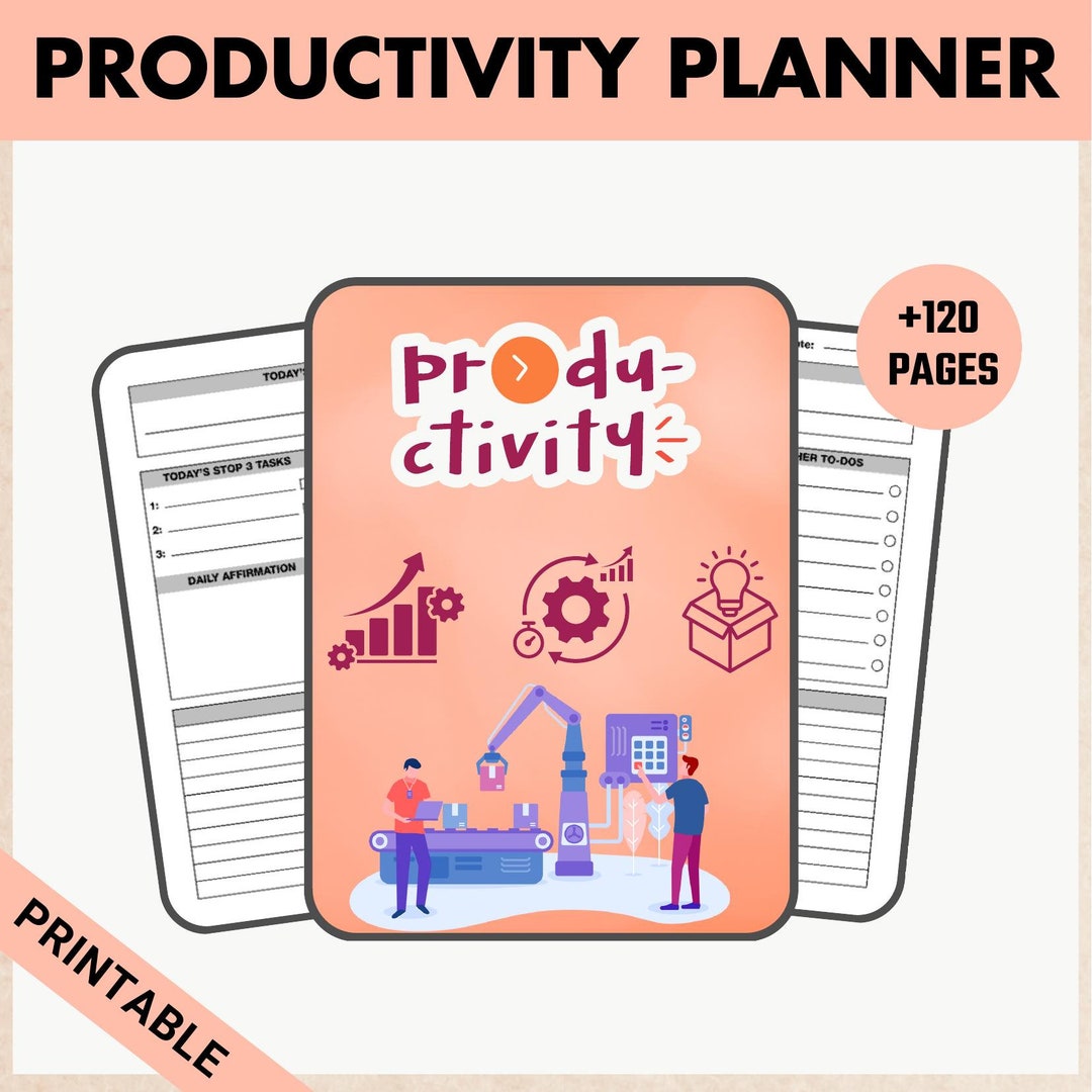 Productivity Planner Printable / Ultimate Life Journal Binder/ Daily ...