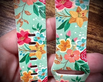 Flowers watch Band spring watch Band floral watch band summer watch band