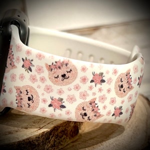 Cat watch Band cats watch Band cat lover watch band cat lover gift