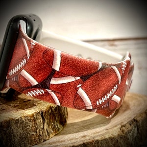 Football watch Band ball watch Band sport watch band football mom watch band