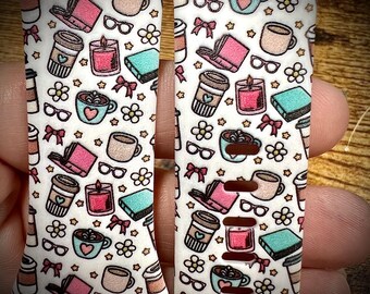 Book watch Band coffee watch Band study watch band reading watch band bookworm watch band bows watch band