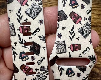 Book watch Band fall watch band reading watch Band study watch band school watch band bookworm watch band