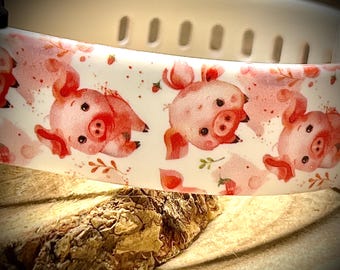 Pig watch Band Piglets watch Band pig lover watch band pig lover gift farm watch band