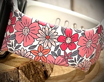 Flowers watch Band spring watch Band floral watch band summer watch band